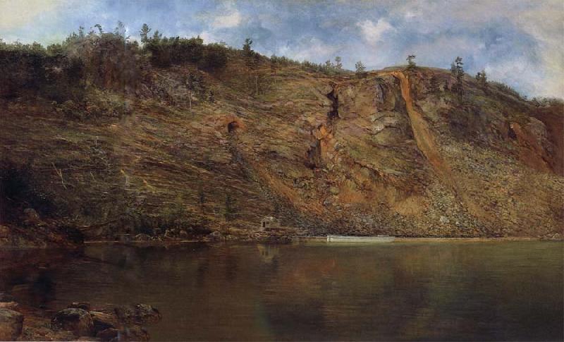 Homer Dodge Martin The Iron Mine,Port Henry oil painting image